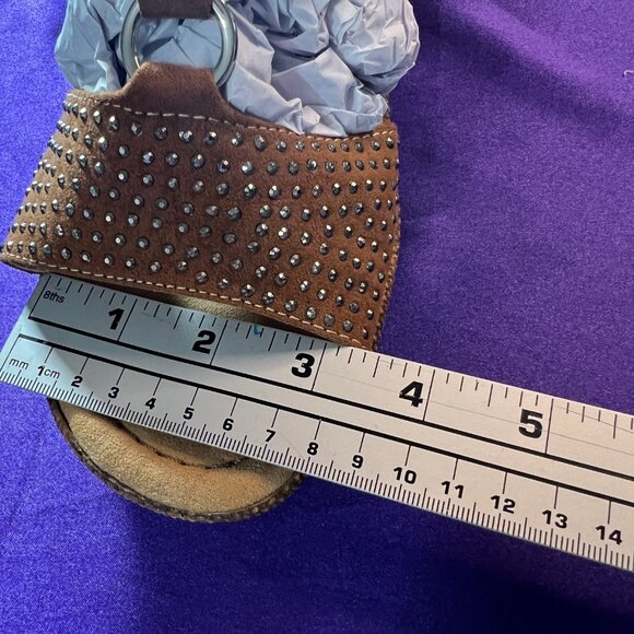 ๐easy Street Comfy 3 inch high Heels Slide Sandals with Adjustable Straps - Picture 12 of 16